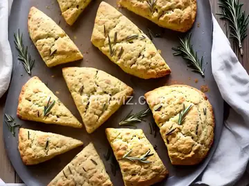 Lemon Rosemary Scones Recipe