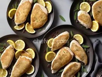 Lemon-Sage Chicken Cutlets