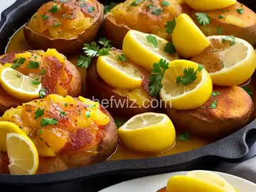 Lemon Smashed Potatoes