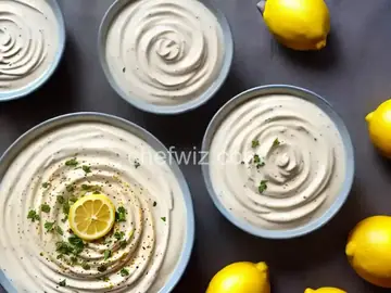 Lemon Tahini Yogurt Sauce