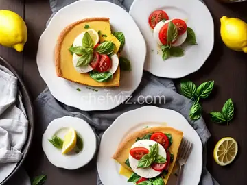 Lemon Torta Caprese