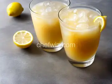 Lemon Whiskey Slush