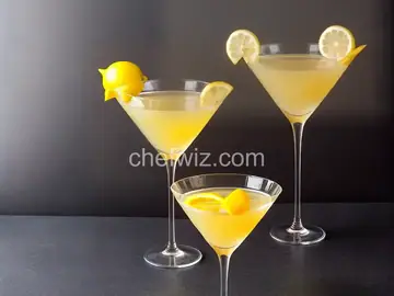 Lemon and Vodka Martinis