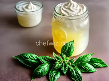Lemonade Jelly with Basil