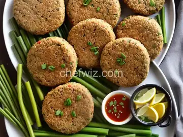 Lemongrass Pork Patties With Vietnamese Dipping Sauce