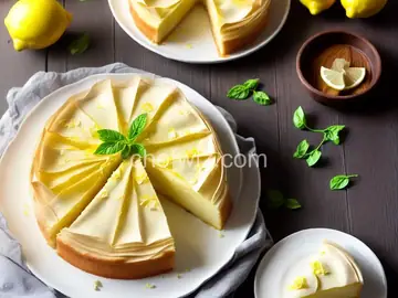 Lemonopita (Greek Lemon Phyllo Cake)