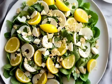 Lemony Hearts of Palm Salad