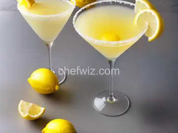 Lemony Lemon Drop Martini