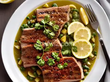 Lemony Pork Piccata
