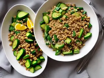 Lemony Spring Vegetable and Barley Bowl