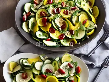 Lemony Zucchini Salad