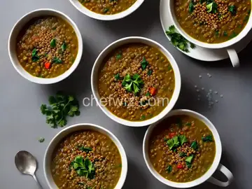 Lentil Soup with Kale and Sausage