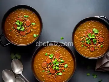 Lentil Soup with Spicy Italian Sausage