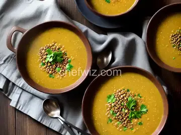 Lentil and Buckwheat Soup