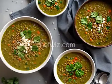 Lentil and Green Collard Soup