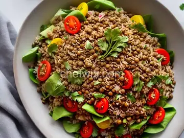 Lentil and Rice Salad