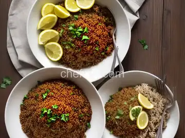 Lentils and Rice with Fried Onions (Mujadarrah)