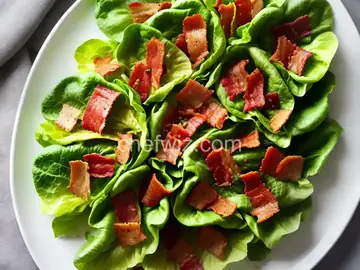 Lettuce with Hot Bacon Dressing