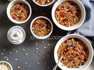 Light Fruit and Nut Granola