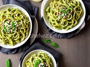 Light Lemon Pesto Pasta