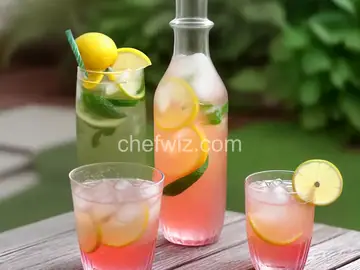 Light Rose Water Lemonade