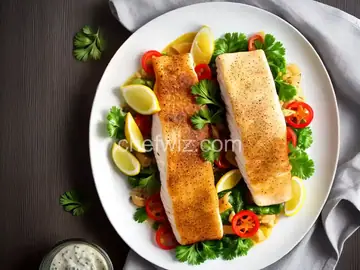 Light and Crispy Fried Halibut