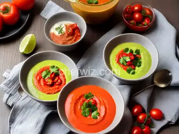 Light and Fresh Mexican Gazpacho