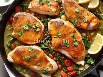 Lightened-Up Chicken Piccata