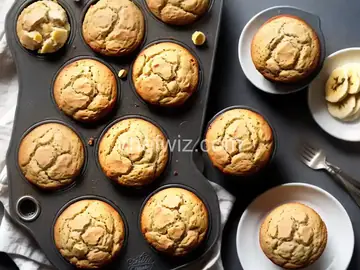 Lighter Banana Muffins
