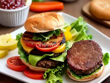 Li'l Woody's Farmers Market Burger
