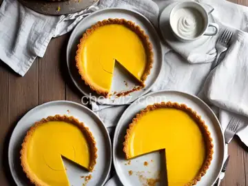 Lime Curd Tart