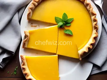 Lime Custard Tart