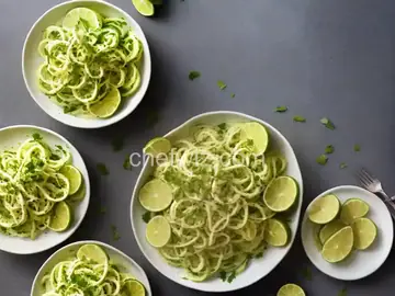 Lime Squiggles