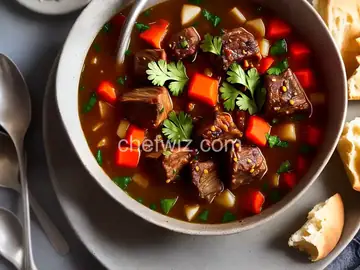 Linda's Oxtail and Barley Soup