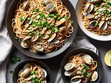 Linguine and Clam Sauce