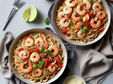 Linguine with Seafood and Sundried Tomatoes