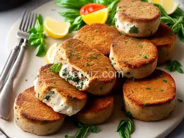 Little Mozzarella-Stuffed Meatloaves