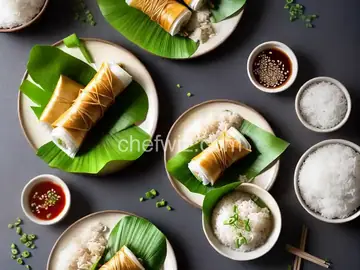 Lo Mai Gai (Chinese Sticky Rice Wrapped in Lotus Leaf) Recipe