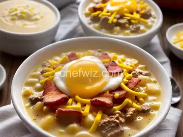 Loaded Bacon-Cheeseburger-Potato Soup