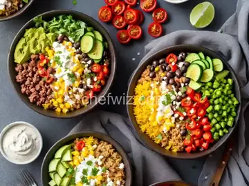 Loaded Burrito Bowls