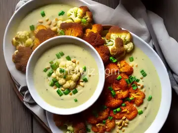 Loaded Cauliflower Soup