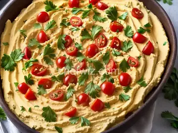Loaded Greek Hummus