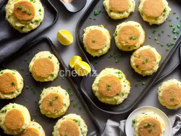 Loaded Mashed Potato Cakes