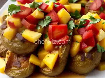 Loaded Smashed Potatoes