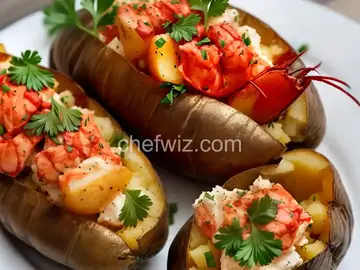 Lobster-Stuffed Potatoes
