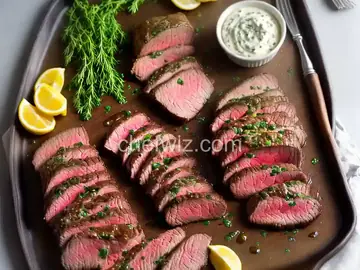 London Broil with Herb Butter