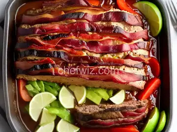 Low-Carb Bacon-Wrapped Meatloaf