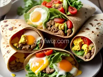 Low-Carb Breakfast Burritos