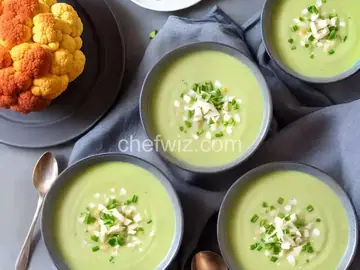 Low Carb Cauliflower Leek Soup