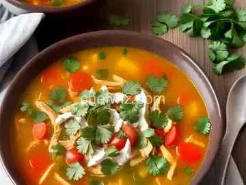 Low-Carb Mexican Chicken Soup
